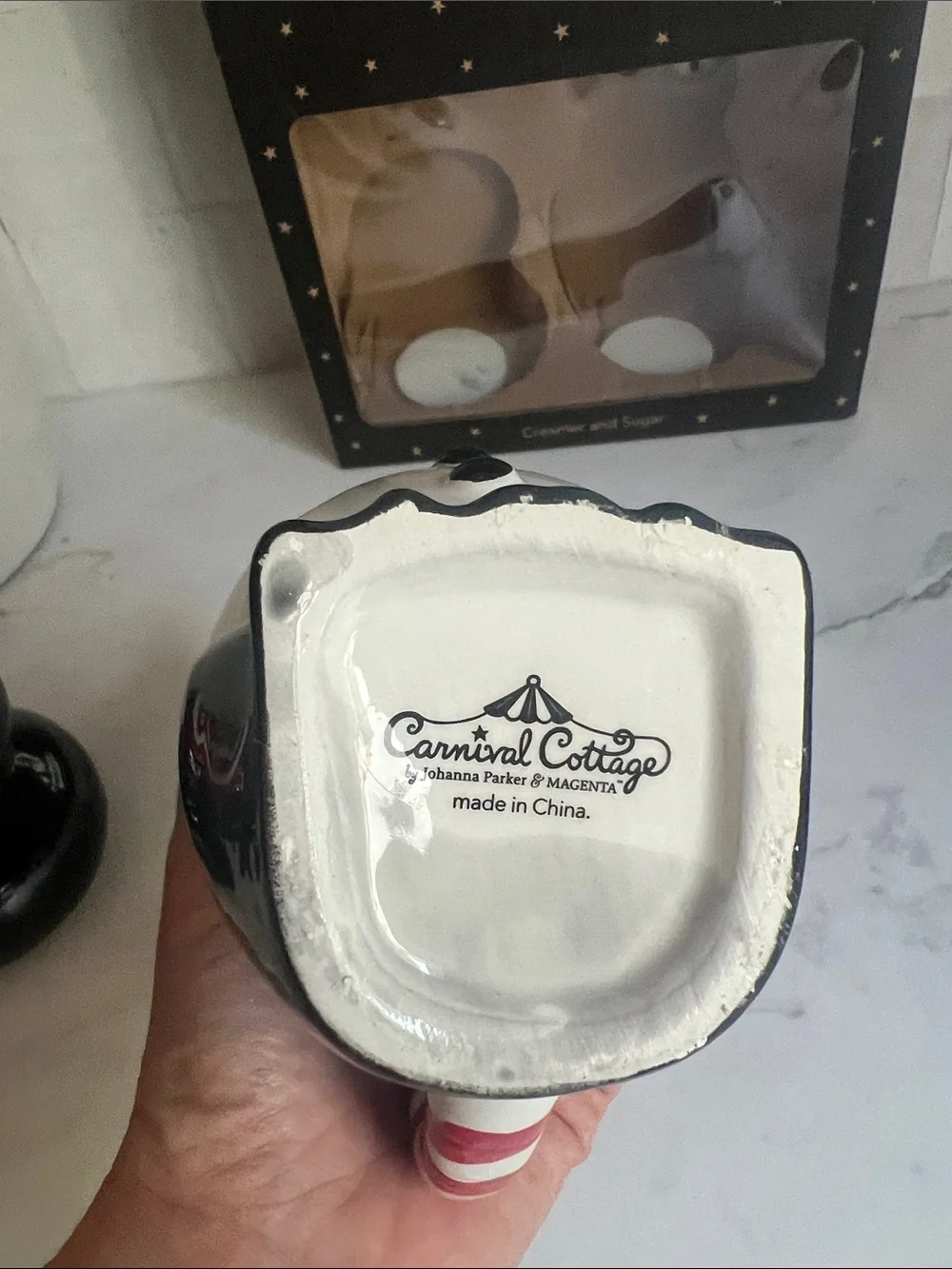 Johanna Parker Penguin Coffee Sugar and Creamer Set